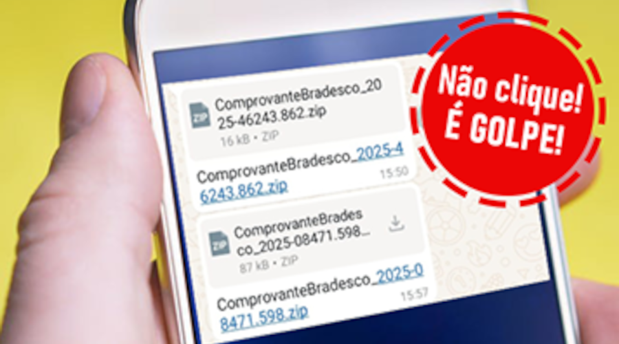 Atenção: não caia no golpe do 'comprovante spray'