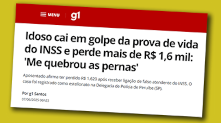 Prova de vida não foi suspensa: é anual e por cruzamento de dados