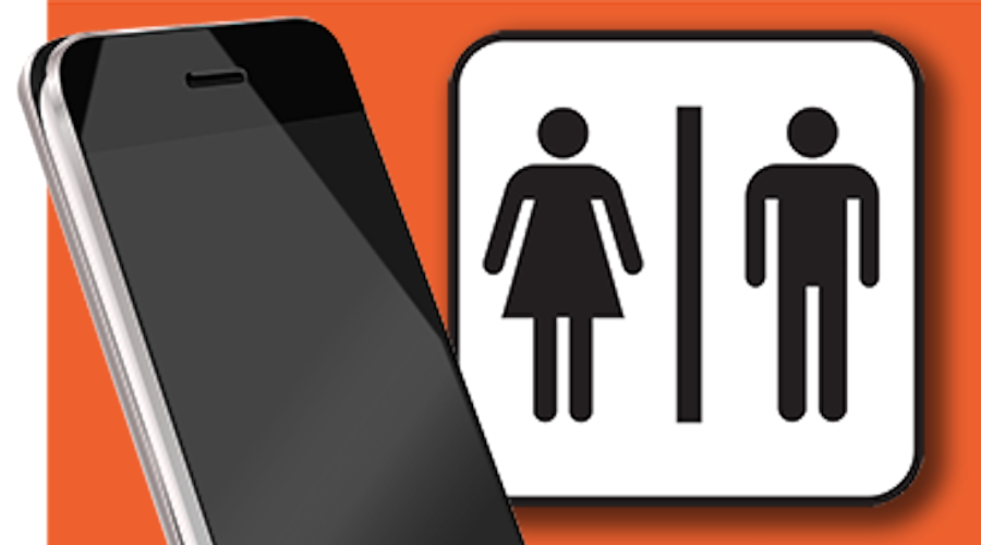 Celular no banheiro: um hábito perigoso