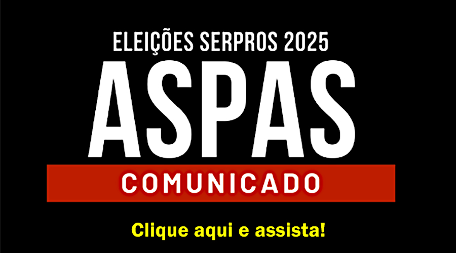 Vídeo da ASPAS conclama participantes ao voto nas eleições do SERPROS