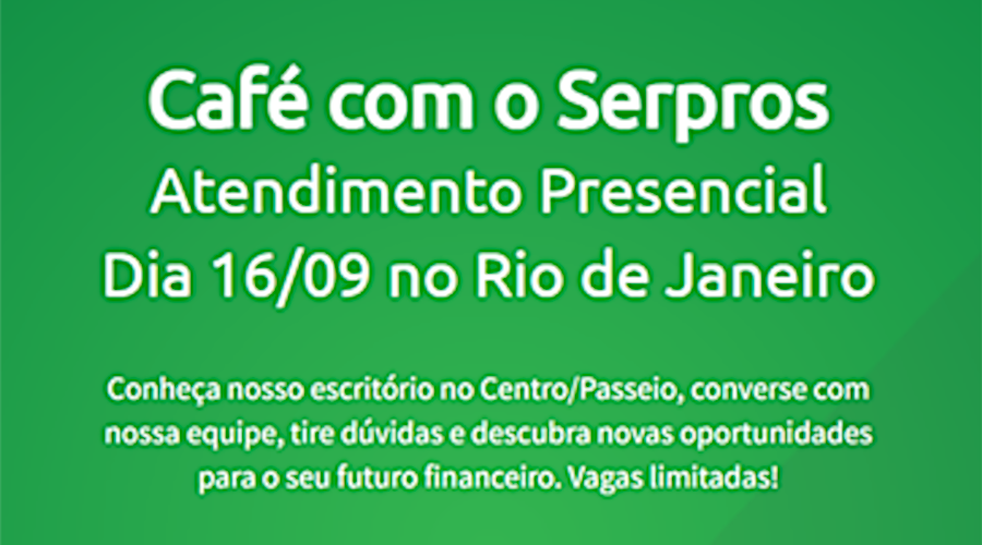 SERPROS promove “Café com o Serpros” no Rio de Janeiro