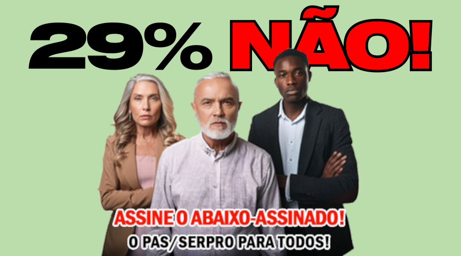 Crueldade do Serpro joga aposentados no desespero