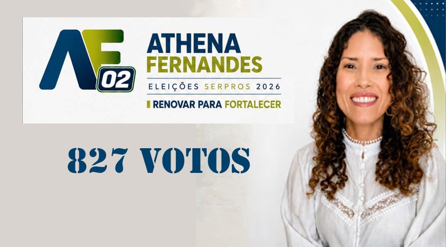 Participantes elegem Athena Fernandes diretora de Administração e Seguridade do SERPROS